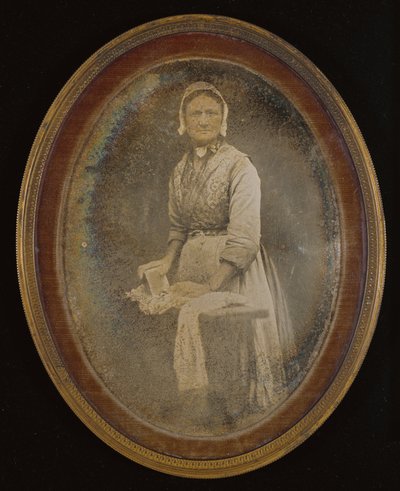 Portrait of a Laundress by Unbekannt Unbekannt